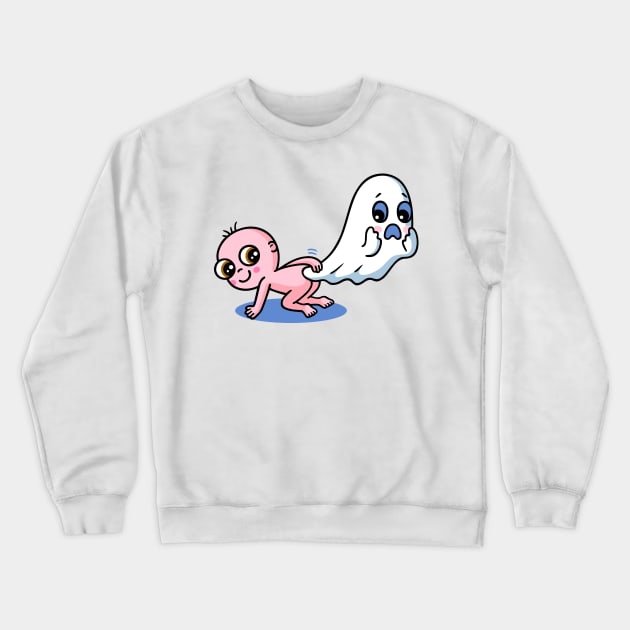 boo boo poo poo Crewneck Sweatshirt by byTxemaSanz